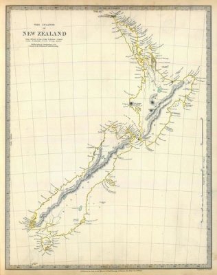 Society for the Diffusion of Useful Knowledge - New Zealand, 1838