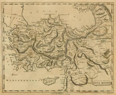 Aaron Arrowsmith - Asia Minor, 1812