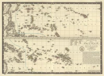 Adrien Hubert Brue - Polynesia, 1827