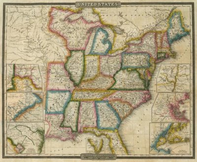 David H. Burr - United States, 1833