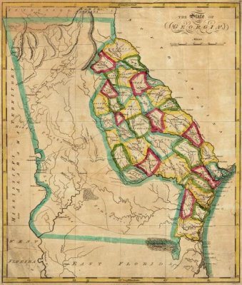 Robert DeSilver - State of Georgia, 1827