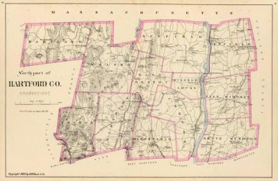 D.H. Hurd and Co. - Connecticut: Hartford County North, 1893