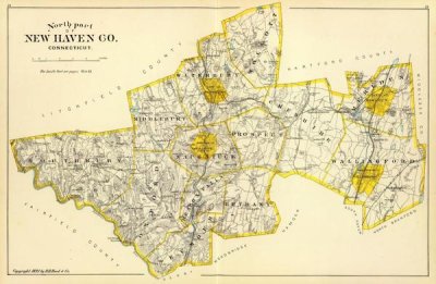 D.H. Hurd and Co. - Connecticut: New Haven County North, 1893