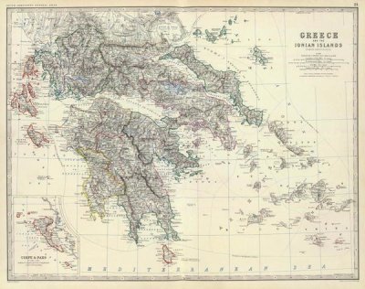 Alexander Keith Johnston - Greece, 1861