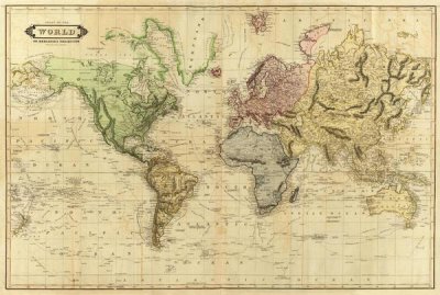 Daniel Lizars - World, 1831