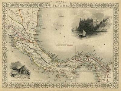 R.M. Martin - Isthmus of Panama, 1851