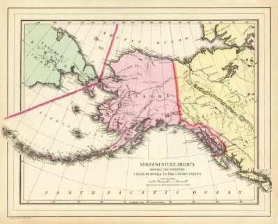 Samuel Augustus Mitchell - NW America, 1890