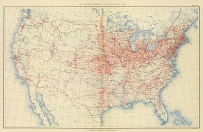 Henry Gannett - 60 Railroad systems 1890