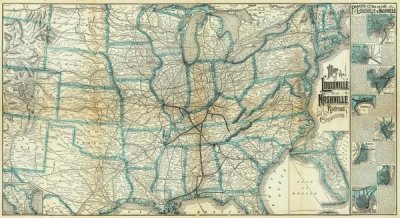 Louisville and Nashville Railroad Company - Louisville and Nashville Railroad, 1886