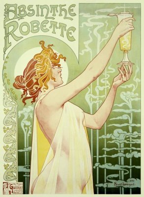 Privat Livemont - Absinthe Robette