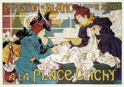 Henri Thiriet - Exposition de Blanc a la Place Clichy