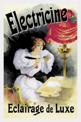 Jules Cheret - Electricine - Eclairage de Luxe