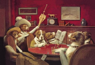 C.M. Coolidge - Poker Dogs: This Game Is Over, 1903