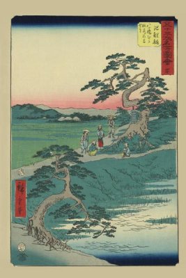 Ando Hiroshige - Chiryu, 1855