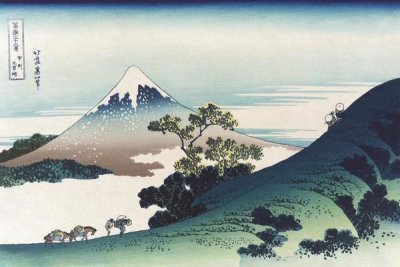 Hokusai - Inumi Pass in the Kai Province, 1830