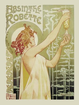 Privat Livemont - Absinthe Rebette