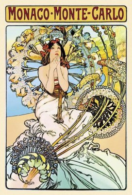 Alphonse Mucha - Monaco - Monte Carlo