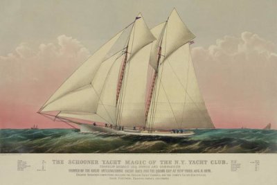 Unknown - The Schooner yacht magic of the N.Y. Yacht Club, 1870