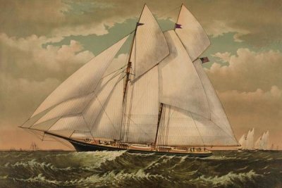 Unknown - Yacht Norseman of New York, 1882