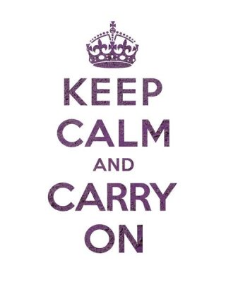 The British Ministry of Information - Keep Calm and Carry On - Texture VI
