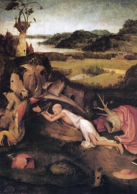 Hieronymus Bosch - St Jerome At Prayer
