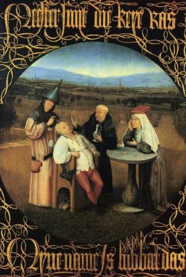 Hieronymus Bosch - The Cure Of Folly