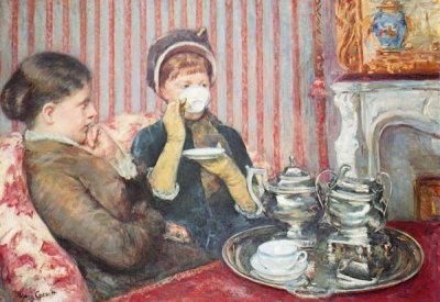 Mary Cassatt - A Cup Of Tea 1880