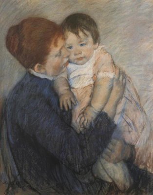 Mary Cassatt - Agatha And Her Child 1891