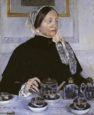 Mary Cassatt - Lady At The Tea Table 1883