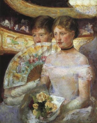 Mary Cassatt - The Loge 1882