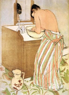 Mary Cassatt - Woman Bathing I 1891