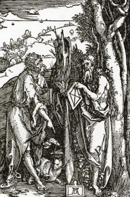 Albrecht Durer - Sts John The Baptist And Onuphrius