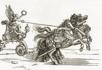 Albrecht Durer - The Small Triumphal Car 2