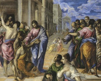 El Greco - Christ Healing The Blind