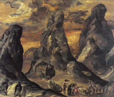 El Greco - Mount Sinai