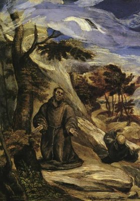 El Greco - Saint Francis Receiving The Stigmata