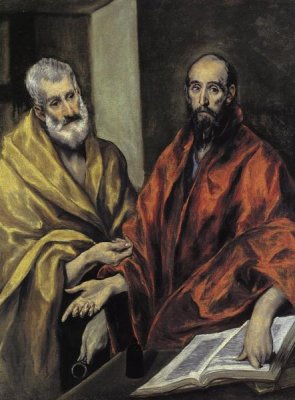 El Greco - Saints Peter And Paul