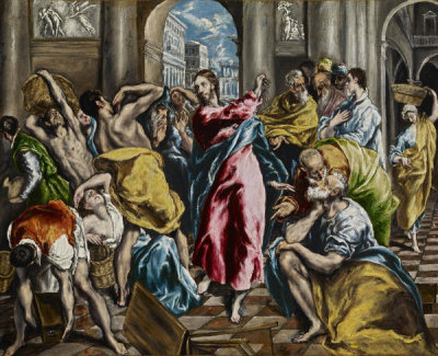 El Greco - The Purification Of The Temple