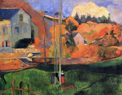 Paul Gauguin - Britany Landscape