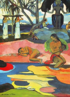 Paul Gauguin - Day Of The Gods Detail