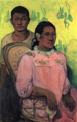 Paul Gauguin - Tahitian Woman And Boy