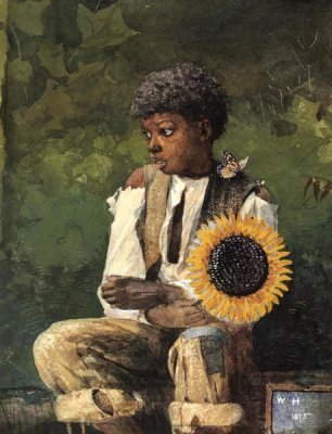 Winslow Homer - Taking Sunflower To Teacher