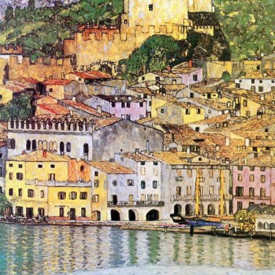 Gustav Klimt - Malcesine On Lake Garda 1913