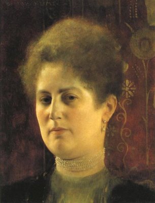 Gustav Klimt - Portrait Of A Woman c. 1894