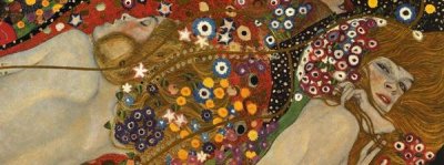 Gustav Klimt - Sea Serpents VII