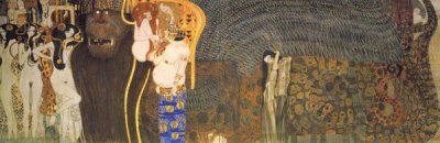 Gustav Klimt - The Hostile Powers (From The Beethoven Frieze) 1902