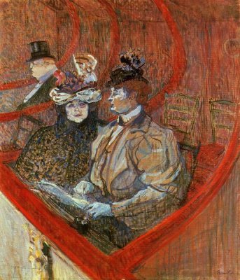Henri Toulouse-Lautrec - A Box At The Theater