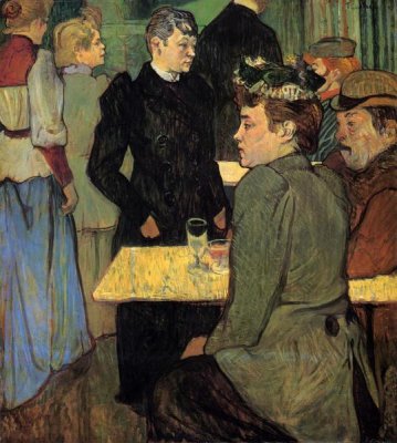 Henri Toulouse-Lautrec - A Corner In A Dance Hall