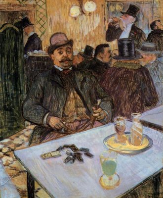 Henri Toulouse-Lautrec - M Boileau In A Cafe