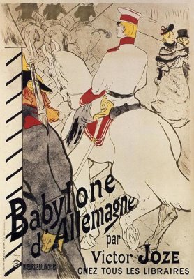 Henri Toulouse-Lautrec - The German Babylon
